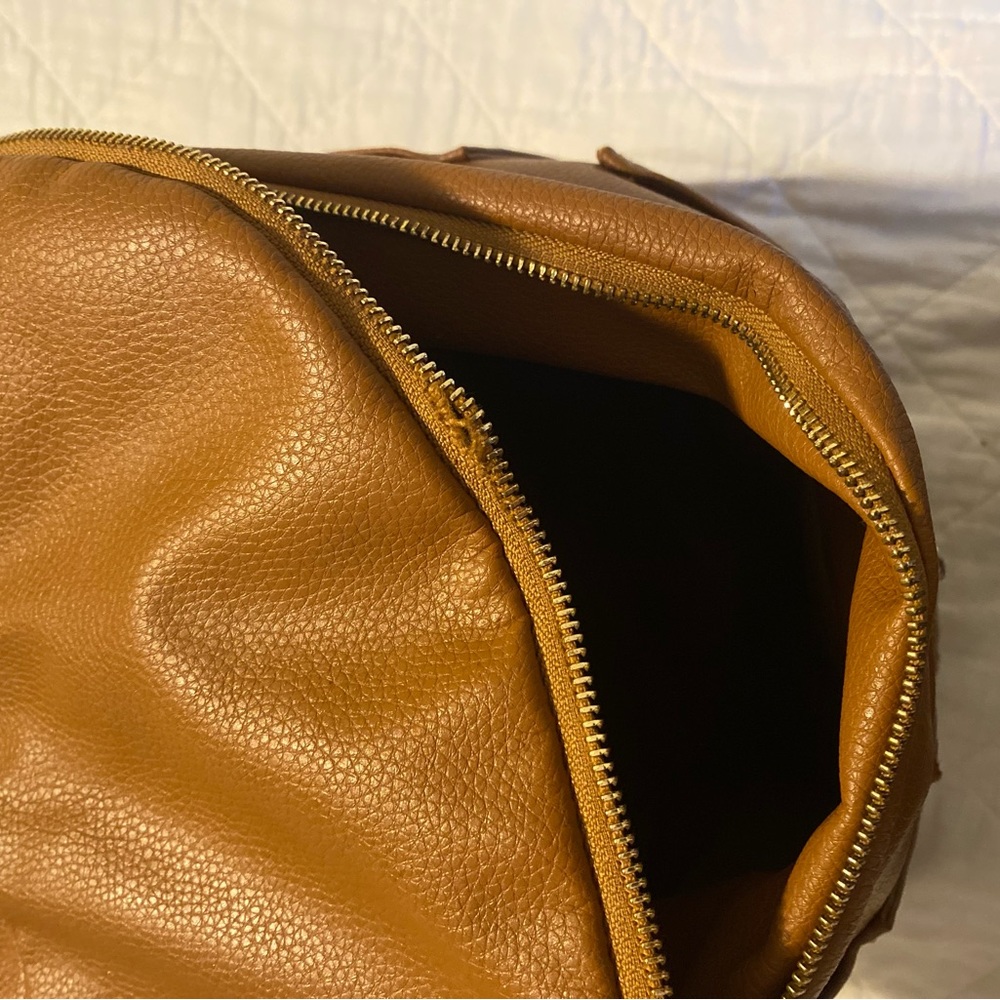 Brown Fawn Diaper Backpack View 3